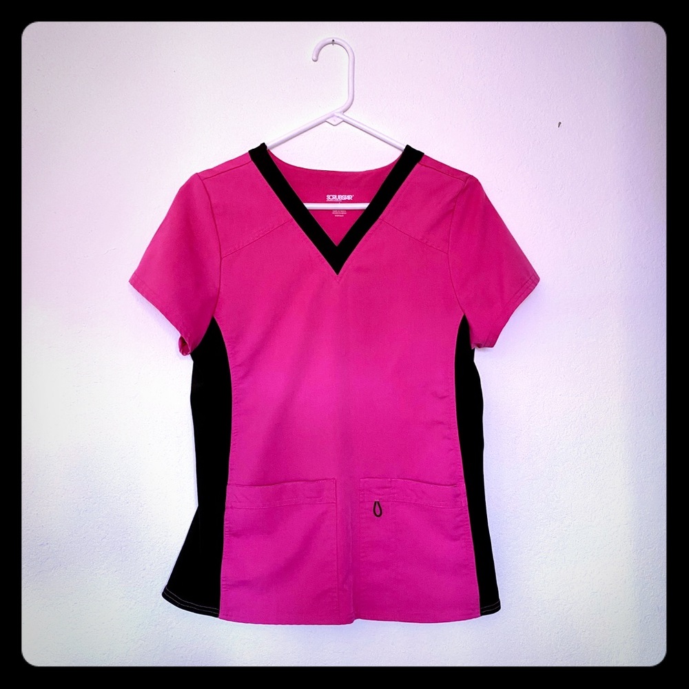 Scrub top s/ch